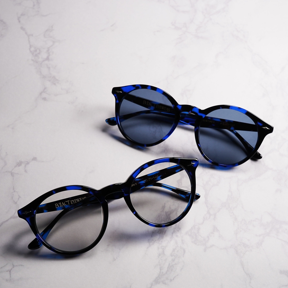 イーブルアクト カーティス Ⅱ Blue Havana イーブルアクト カーティス Ⅱ | EVILACT EYEWEAR CURTISS Ⅱ - TWO