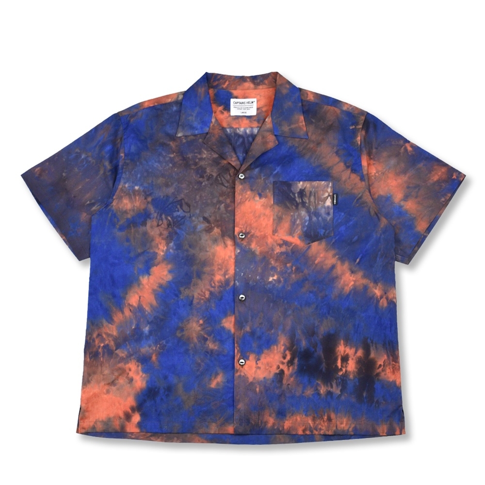 キャプテンズヘルム バケーション タイダイ シャツ