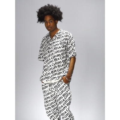 キャプテンズヘルム リパーテッド ロゴ ショートスリーブ シャツ