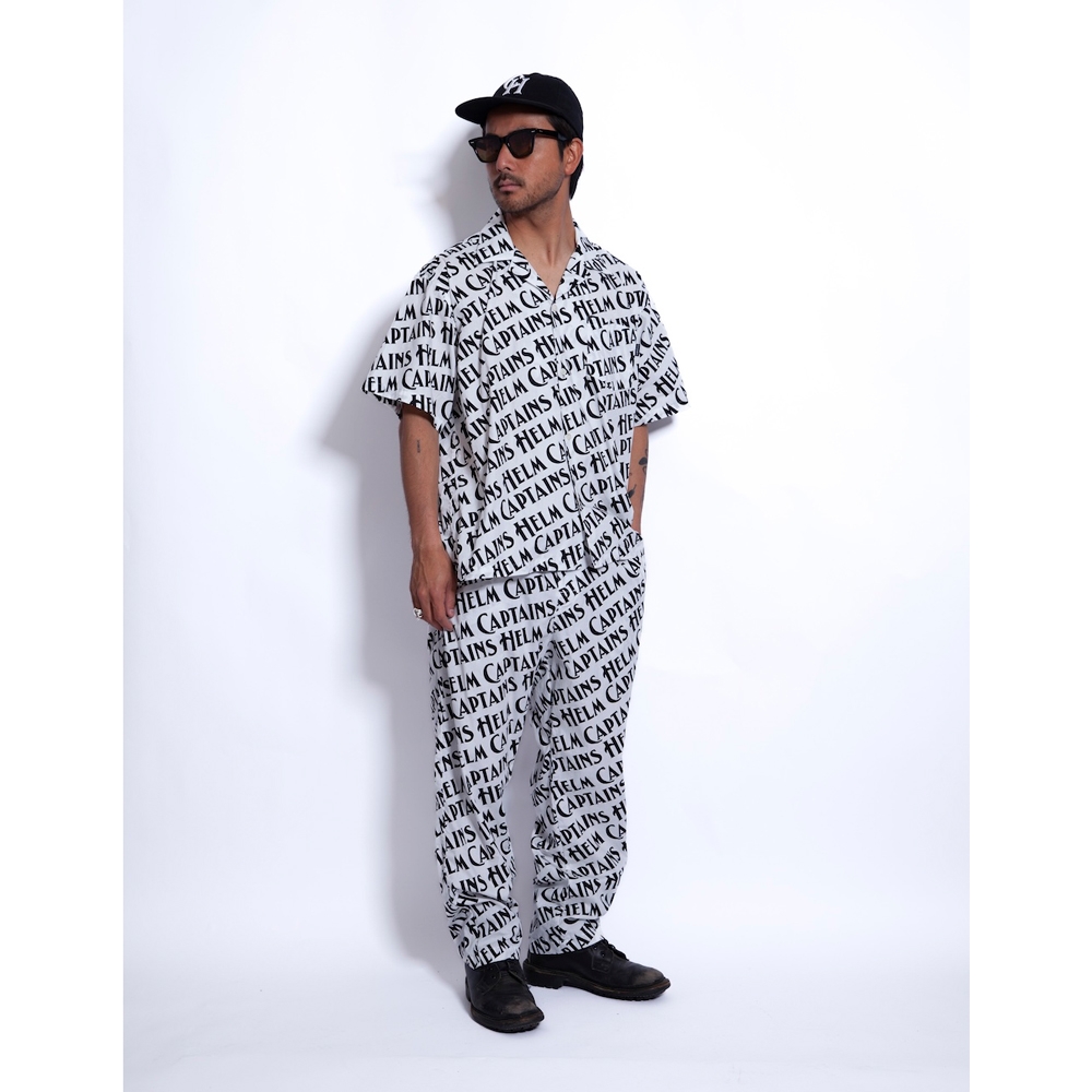 キャプテンズヘルム リパーテッド ロゴ パンツ