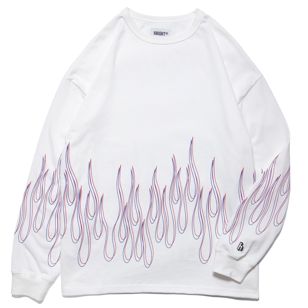 Taka 着用 ETUDES STUDIO Flaming ロングTシャツ 【公式通販】
