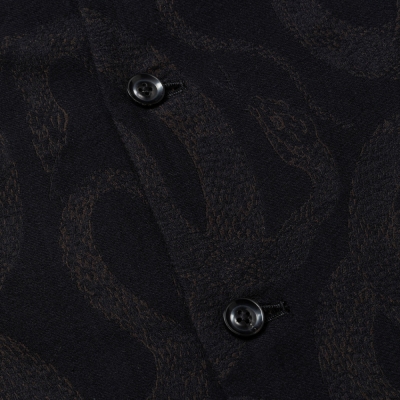 キャリー ジャガード シャツ ジャケット ＜スネーク パターン