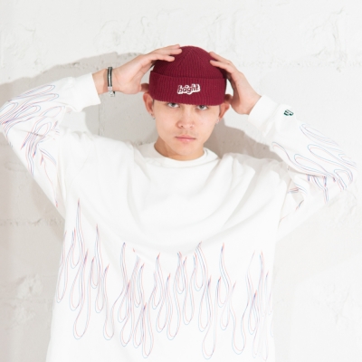 ヘイト コア ロゴ ニット キャップ