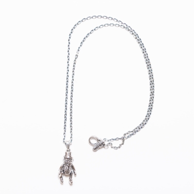 ピーナッツカンパニー テディー ピーナッツ + シルバー チェーン 50cm ラウンド