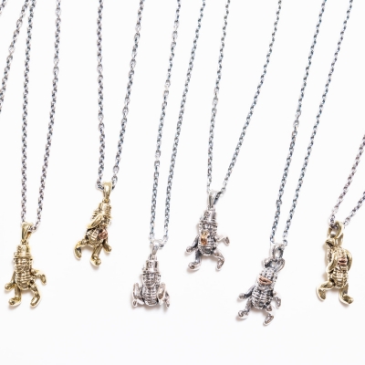 ピーナッツカンパニー テディー バニーピーナッツ + シルバー チェーン 50cm ラウンド