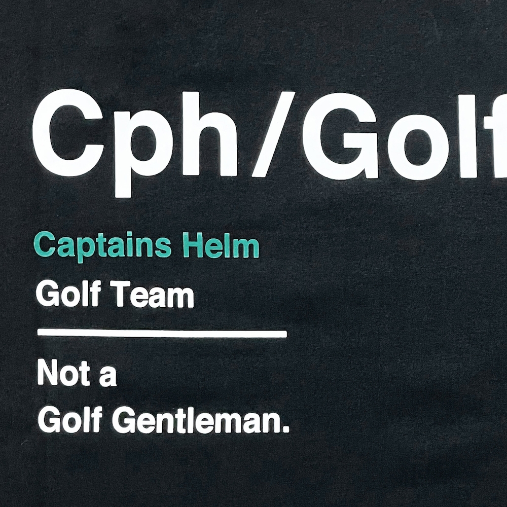 Cph Golf SIDE HALF ZIP MOCK NECK TEE 新品 キャプテンズヘルム ゴルフ サイドハーフジップ ロングスリーブ モック