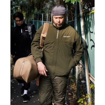 キャプテンズヘルム ゴルフ マルチ ポケット パファー ジャケット