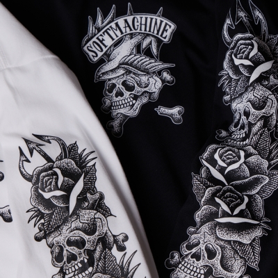 ソフトマシーン トーテム スカル ロングスリーブ
