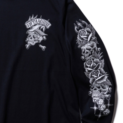 ソフトマシーン トーテム スカル ロングスリーブ