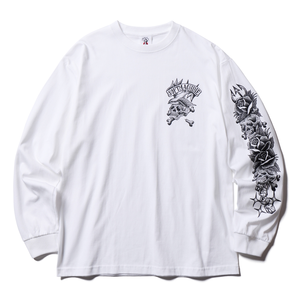 ソフトマシーン トーテム スカル ロングスリーブ