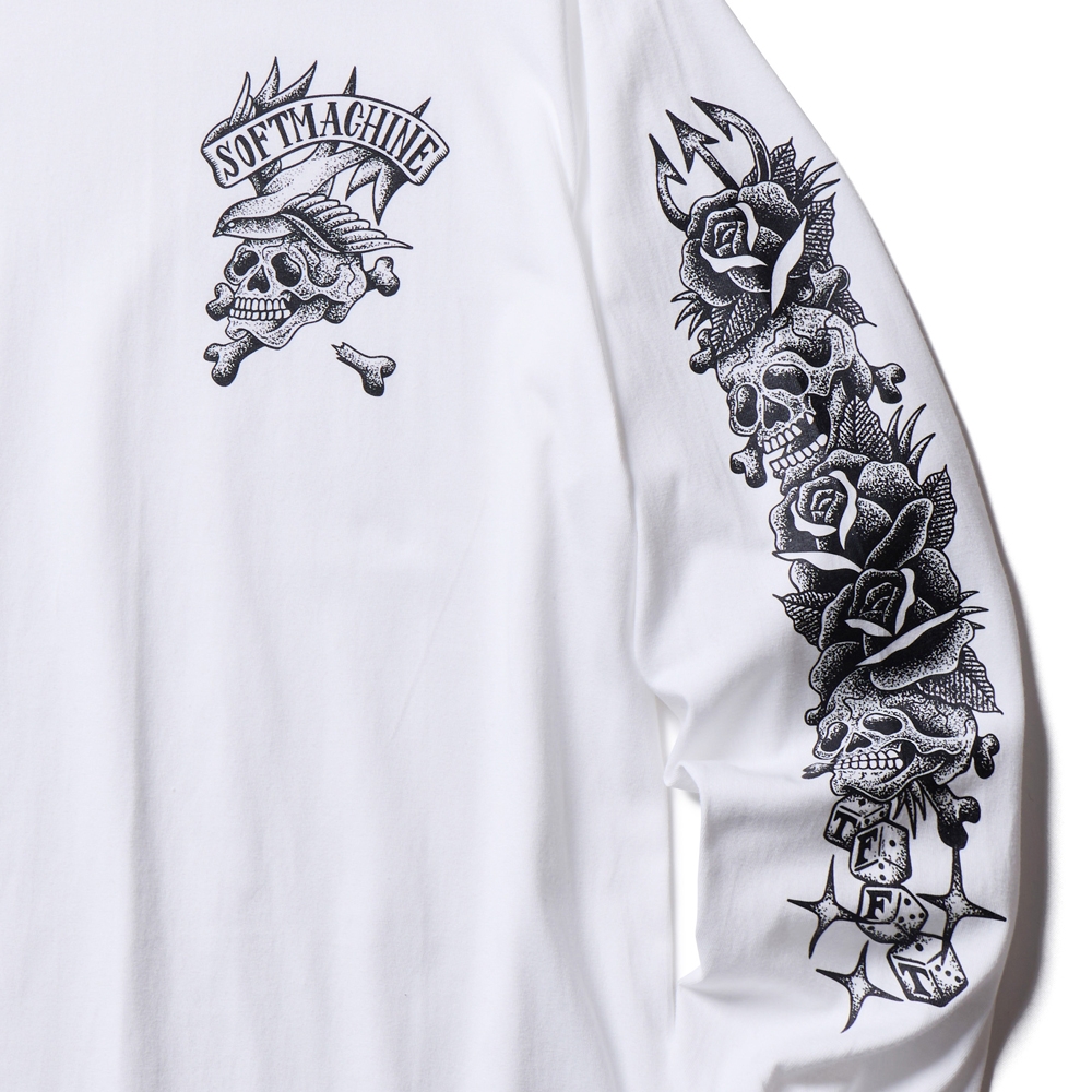 ソフトマシーン トーテム スカル ロングスリーブ