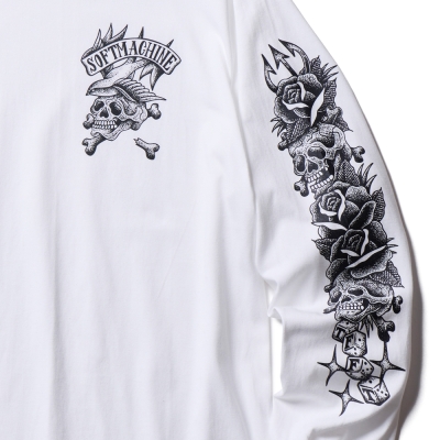 ソフトマシーン トーテム スカル ロングスリーブ