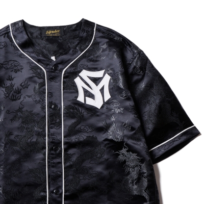 ソフトマシーン ブラック シー ベースボールシャツ