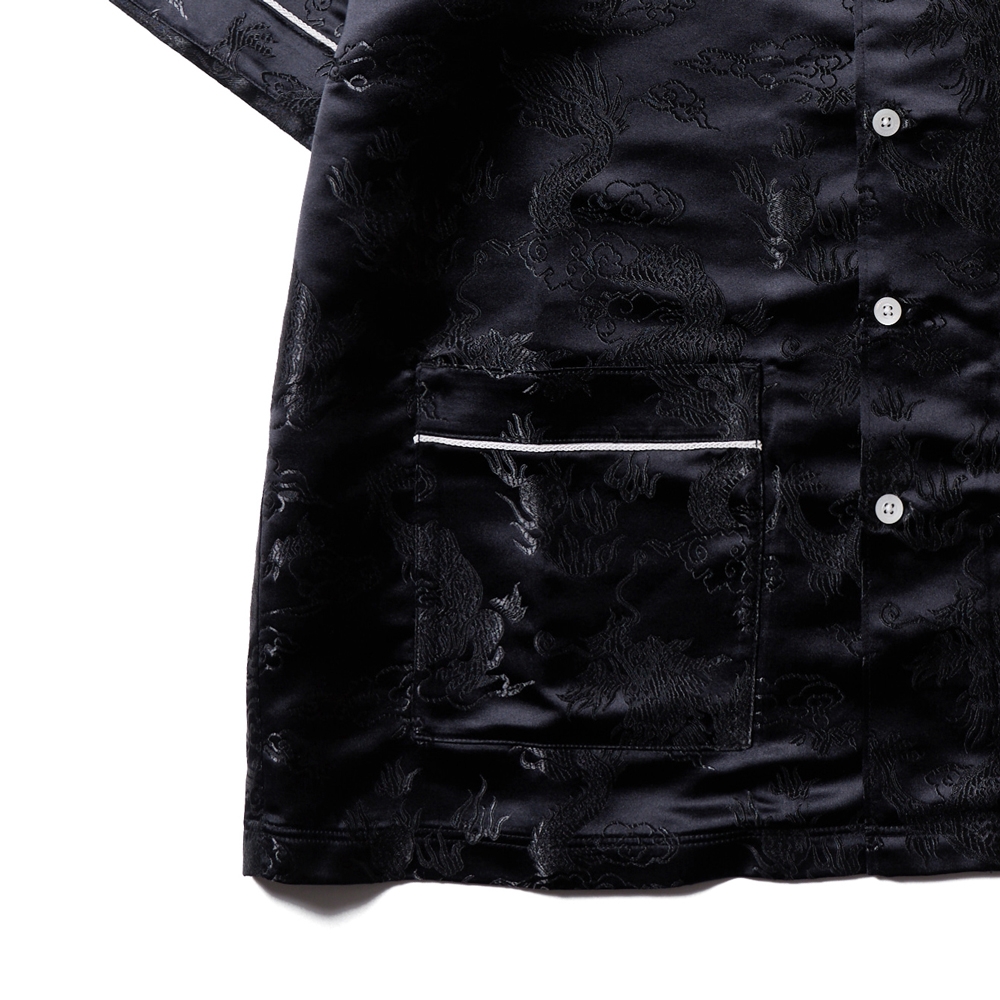 ソフトマシーン ブラック シー シャツ