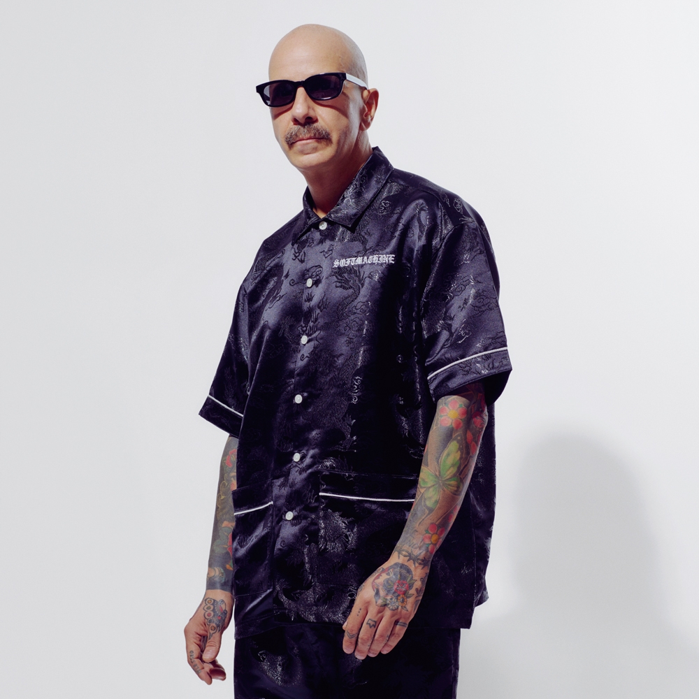 ソフトマシーン ブラック シー シャツ