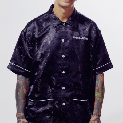 ソフトマシーン ブラック シー シャツ