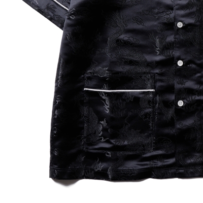 ソフトマシーン ブラック シー シャツ