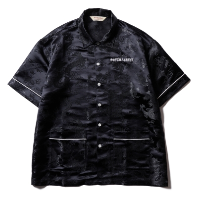 ソフトマシーン ブラック シー シャツ
