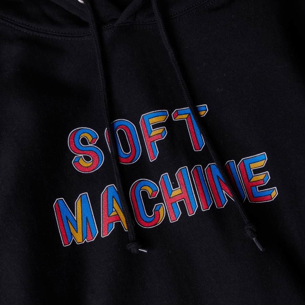 ソフトマシーン マルチプル ロゴ フーディー
