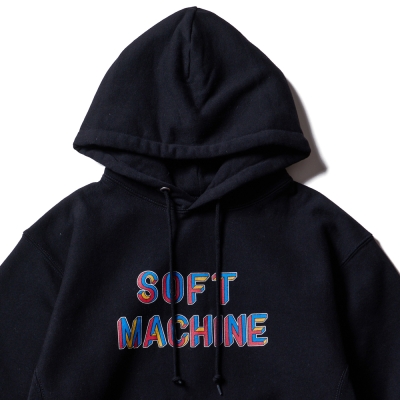 ソフトマシーン マルチプル ロゴ フーディー