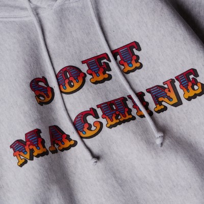 ソフトマシーン キャッスル ロゴ フーディー