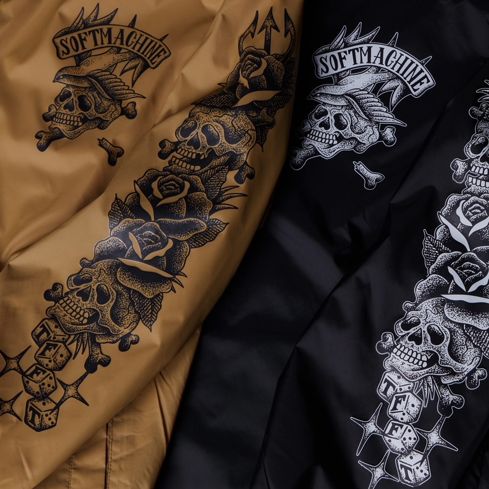 ソフトマシーン トーテム スカル ジャケット