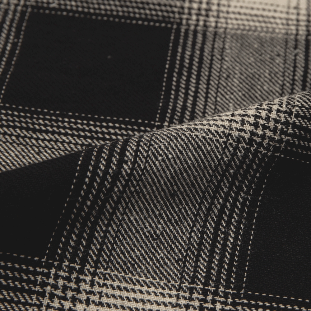 アップルバム カット オフ ネル シャツ