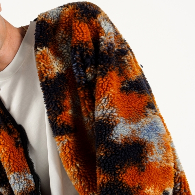 キャプテンズヘルム タイダイ ボア ワープ ジャケット