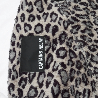 キャプテンズヘルム レオパード フリース CAPTAINS HELM (キャプテンズヘルム) #LEOPARD FLEECE CREW(レオパード