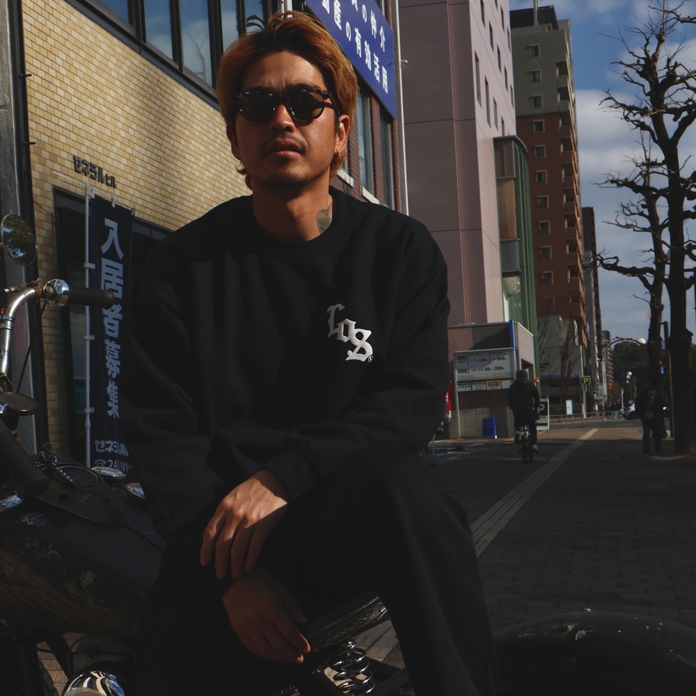 ロス オリジナル クラシック ロゴ クルー ネック