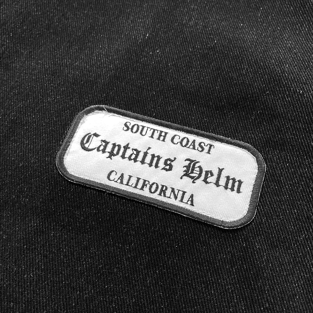 キャプテンズヘルム 38 ロゴ デニム コーチ ジャケット