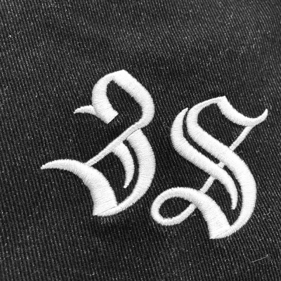 キャプテンズヘルム 38 ロゴ デニム コーチ ジャケット