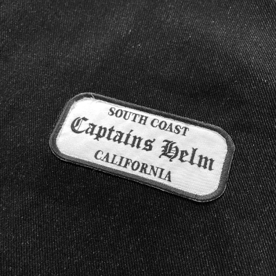 キャプテンズヘルム 38 ロゴ デニム コーチ ジャケット