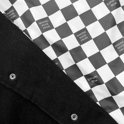 キャプテンズヘルム 38 ロゴ デニム コーチ ジャケット