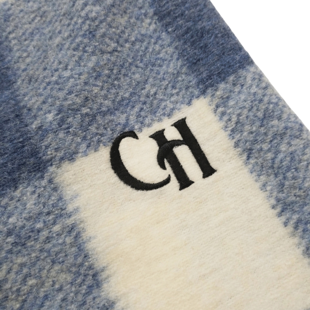 キャプテンズヘルム ブロック チェック フリース パンツ