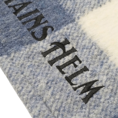 キャプテンズヘルム ブロック チェック フリース パンツ