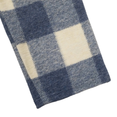 キャプテンズヘルム ブロック チェック フリース パンツ