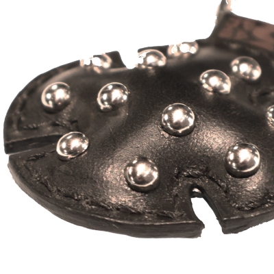 ロス オリジナル ハンダブ アイアンクロス レザーキーホルダー