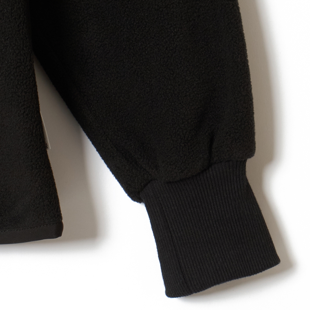 キャプテンズヘルム ゴルフ マイクロ フリース ノーカラー ジャケット