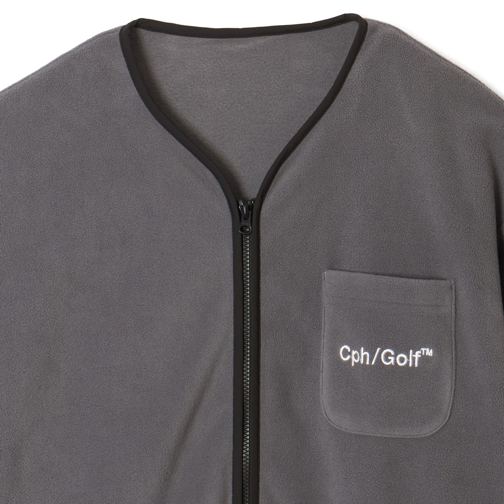 チョロ】キャプテンズヘルムゴルフフリースノーカラージャケット