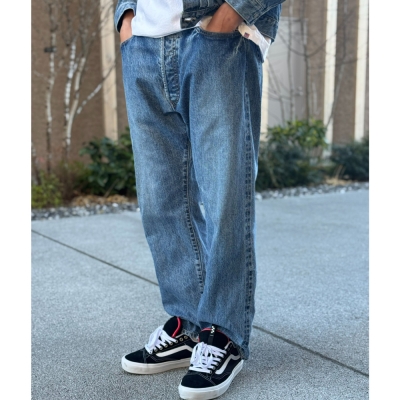 マジックナンバー 301 オリジナル スタンダード デニム パンツ (ヴィンテージ ウォッシュ)