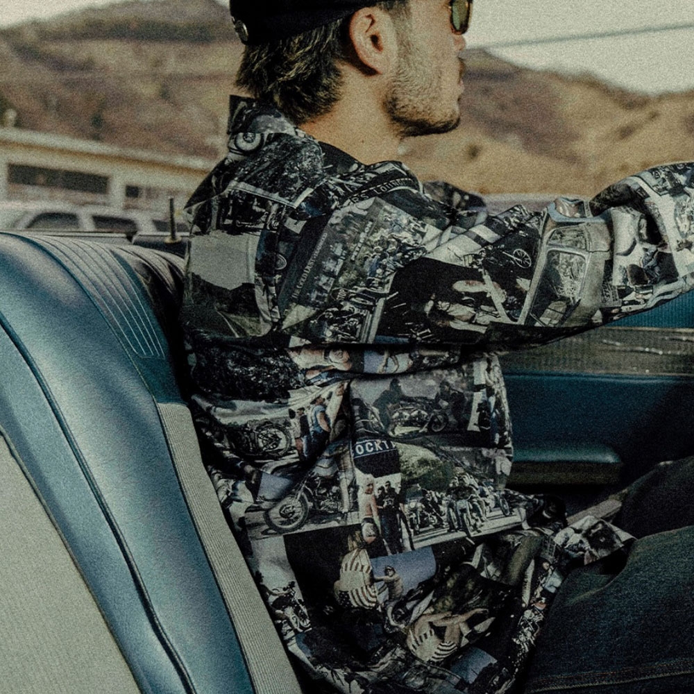 アットダーティー スタージス '91 ロングスリーブ シャツ