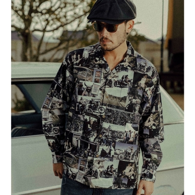 アットダーティー スタージス '91 ロングスリーブ シャツ