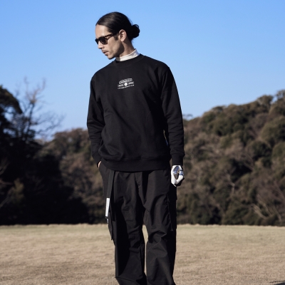 アッソブ キャプテンズヘルム ゴルフ コーデュラ サイド ポケット プルオーバー