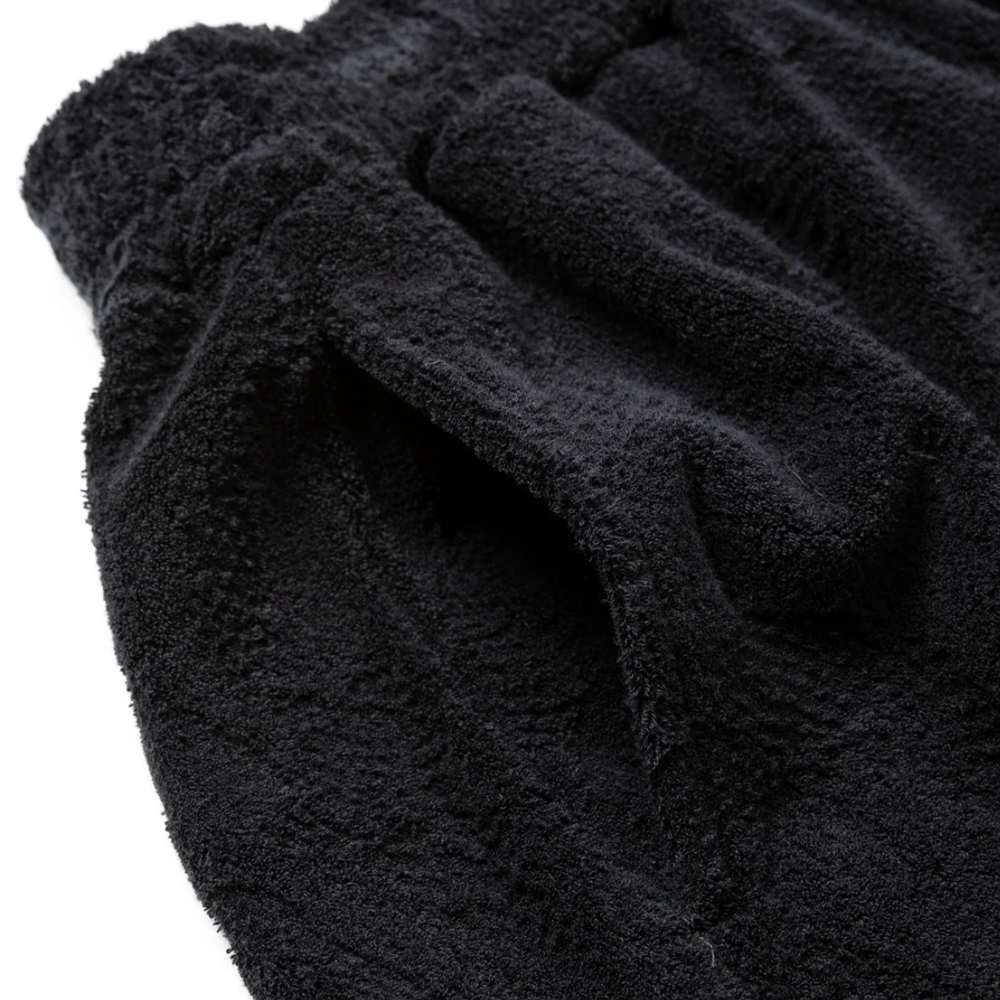 キャリー スネーク パターン ジャガード パイル リラックス ショーツ