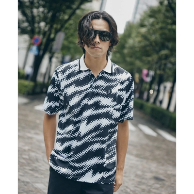 エレクトリック ドットカモ ドライ ショートスリーブ ポロ