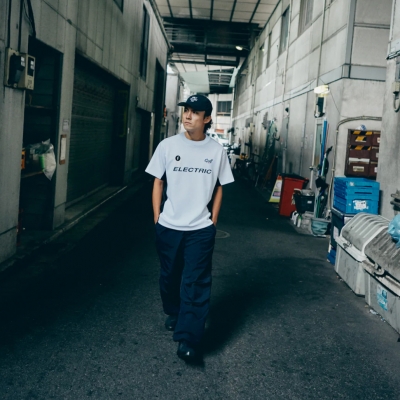 エレクトリック ゴルフ ショートスリーブ ゲーム シャツ