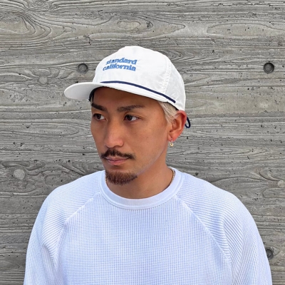 SD スタンダードカリフォルニア アクティブ ロゴ キャップ ホワイト SD Active Logo Cap : STANDARD CALIFORNIA OFFICIAL ONLINE STORE