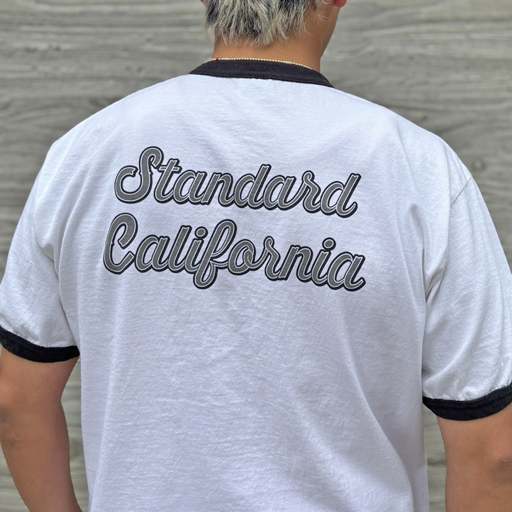 スタンダードカリフォルニア ユーエス コットン スクリプト ロゴ