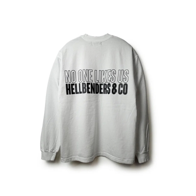 ヘルベンダース ノー ワン ライクス ユーエス ロングスリーブ ティー